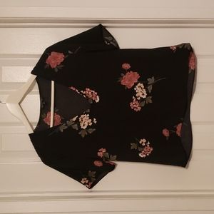 Dynamite Floral Blouse